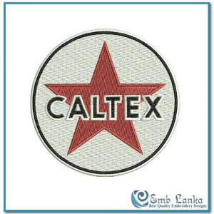 Caltex Old Logo Embroidery Design Logos Caltex