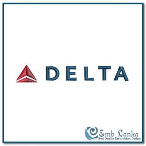 Delta Air Lines Logo Embroidery Design Airlines Air Lines