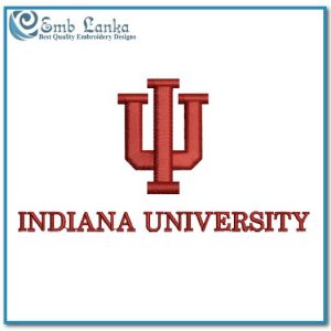 Indiana University Logo 2 Embroidery Design College and University Logo College Logo Embroidery
