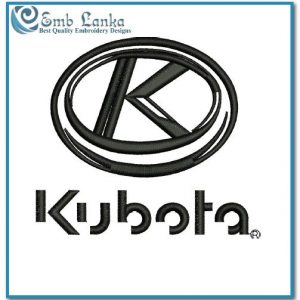 Kubota Logo 4 Embroidery Design Logos