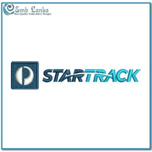 Star Track Logo Embroidery Design Logos Star Track