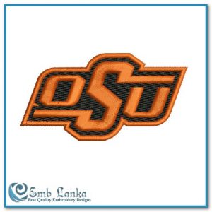 Oklahoma State Cowboys Logo Embroidery Design Logos