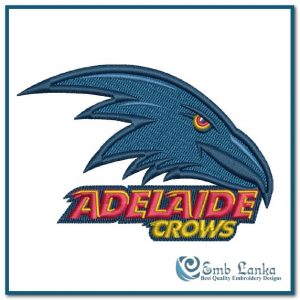Adelaide Football Club Logo Embroidery Design Australian Football League