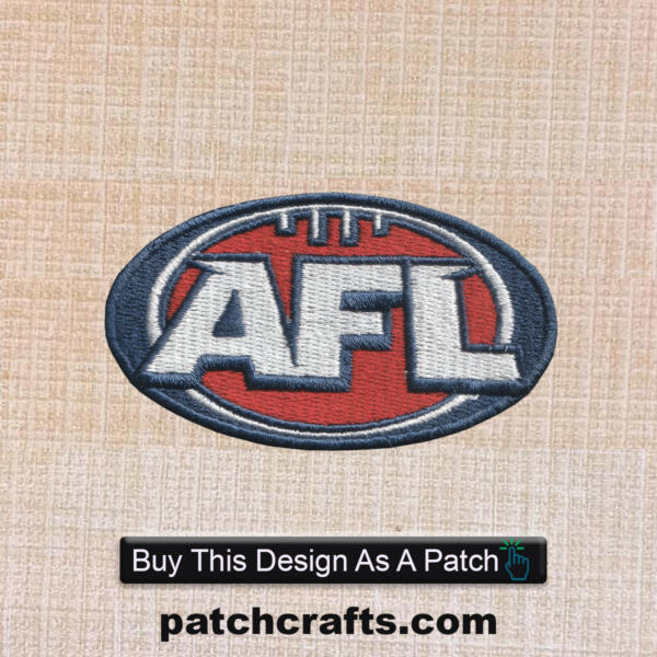Australian Football League Logo Embroidered Iron On Patch