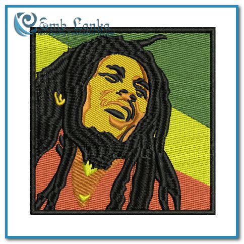 vip Bob Marley Machine Embroidery Design xxx Bob Stencil Portrait pes hus INSTANT DOWNLOAD dst Bob Marley Embroidery Designs jef