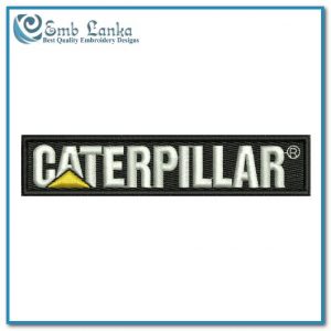 Caterpillar Logo 6 Embroidery Design Logos