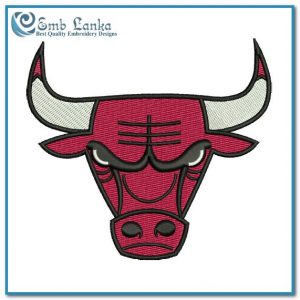 Chicago Bulls Alternate Logo 2 Embroidery Design