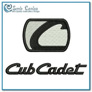Cub Cadet Logo 2 Embroidery Design Logos