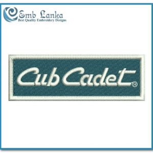 Cub Cadet Logo Embroidery Design Logos