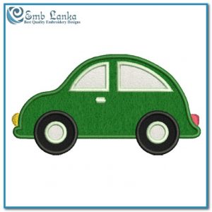 Free Cute Cartoon Car Applique Embroidery Design Appliques Car