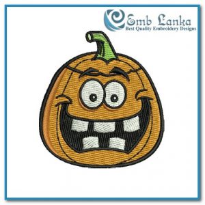 Halloween Pumpkin 2 Embroidery Design Halloween Day