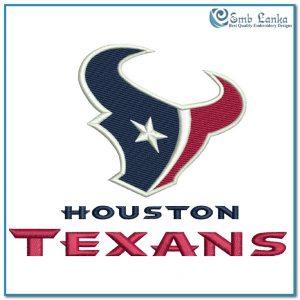 Houston Texans Logo 2 Embroidery Design Logos