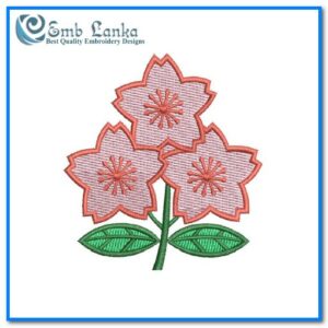 Japan Rugby Logo Embroidery Design