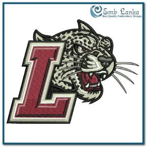 Lafayette Leopards Logo 2 Embroidery Design Logos