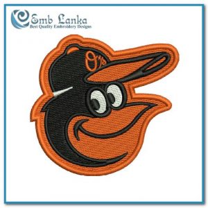 New Baltimore Orioles Logo Embroidery Design Logos