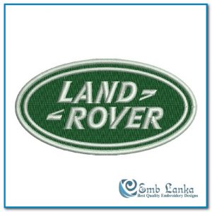 New Land Rover Logo Embroidery Design - Emblanka