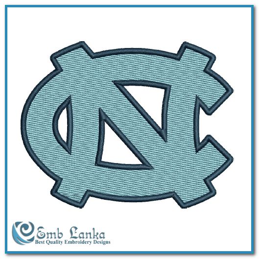 North Carolina UNC Tar Heels~Embroidered Patches~Iron or Sew On~FREE US Mail 