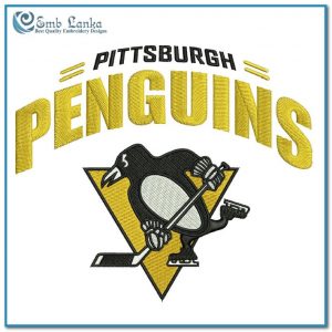 Pittsburgh Penguins New Logo 2 Embroidery Design Logos