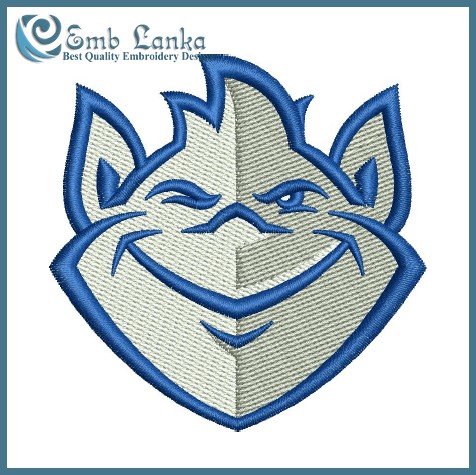 Saint Louis Billikens Logo Embroidery Design - Emblanka