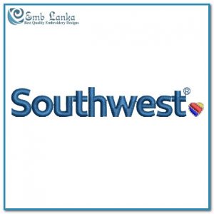 Southwest Airlines Logo Embroidery Design Airlines