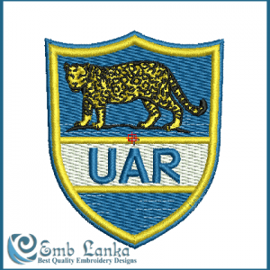 Argentina Rugby Logo Embroidery Design Logos