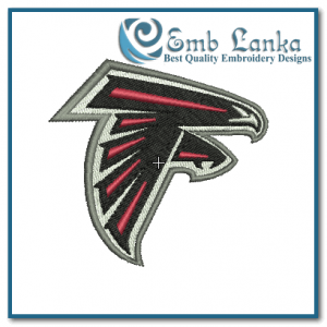 Atlanta Falcons Logo Embroidery Design Logos