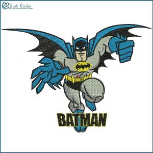 Batman Embroidery Design - Image 1