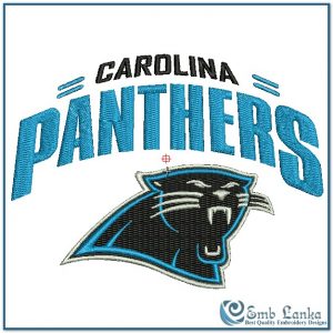 Carolina Panthers Logo 2 Embroidery Design Logos