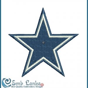 Dallas Cowboys Logo Embroidery Design Logos