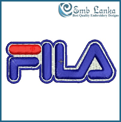 Moviente respirar toxicidad Fila Logo Embroidery Design - Emblanka
