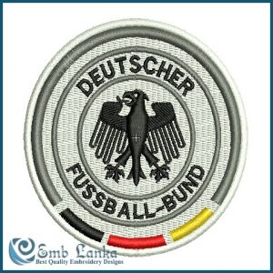 Germany National Football Team Logo 2 Embroidery Design Football Club Logos Embroidery Designs