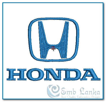 Hyundai logo Embroidery Design Download - EmbroideryDownload