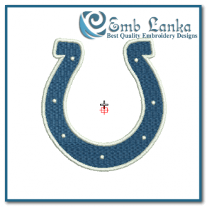 Indianapolis Colts Logo Embroidery Design Logos