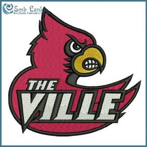 Louisville Cardinals Logo 6 Embroidery Design Logos