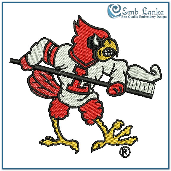 Louisville Cardinals Logo Pin