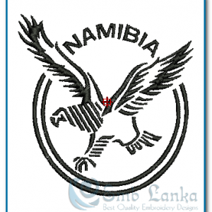 Namibia Rugby Logo Embroidery Design Logos