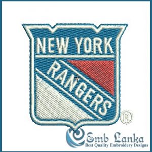 Ny Rangers Lettering Kit New York Rangers Logo Embroidery Design - Emblanka
