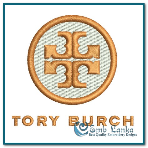 Tory Burch Logo Embroidery Design - Emblanka