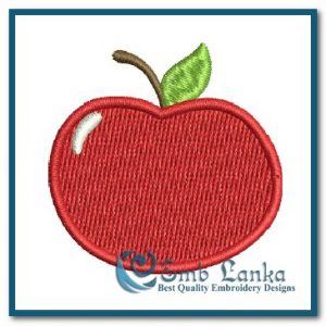 Free Red Apple Embroidery Design Free designs