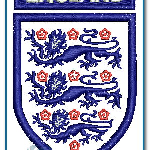 England Embroidery Design Flags