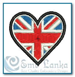 Heart Shaped Union Jack