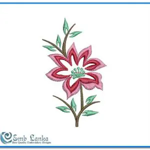 Artistic Flower 2 Embroidery Design