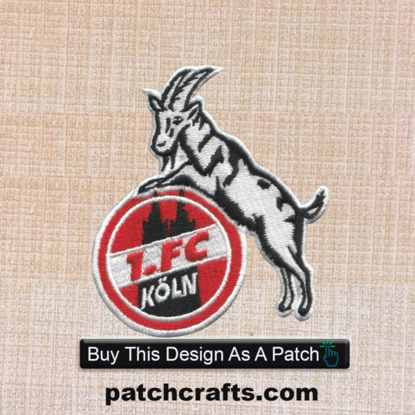 FC Cologne Football Soccer Club Embroidered Iron On Patch