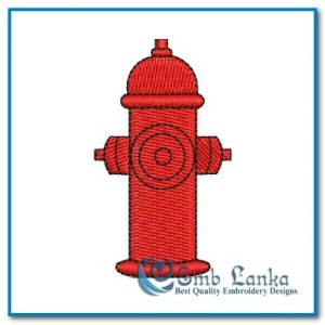 Free Fire Hydrant 2 Embroidery Design - Image 1
