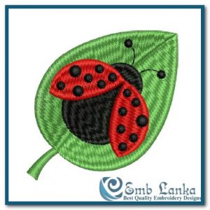Lady Bug 2 Embroidery Design Bugs