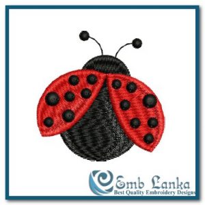 Lady Bug Embroidery Design Bugs