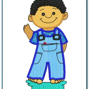 Boy Embroidery Design