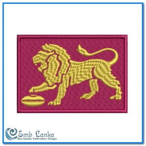 Brisbane Lions Football Club Logo 3 Embroidery Design