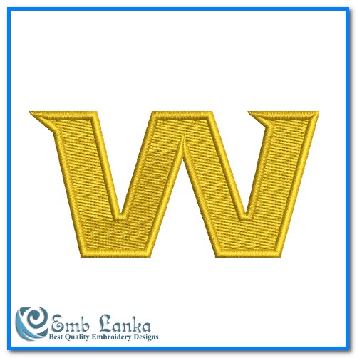 New Washington Football Team Logo Embroidery Design | Emblanka