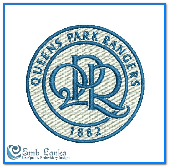 Queens Park Rangers Football Club Logo Embroidery Design - Emblanka